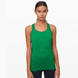 Lululemon Swiftly Racerback II Size 10 Kelly Green